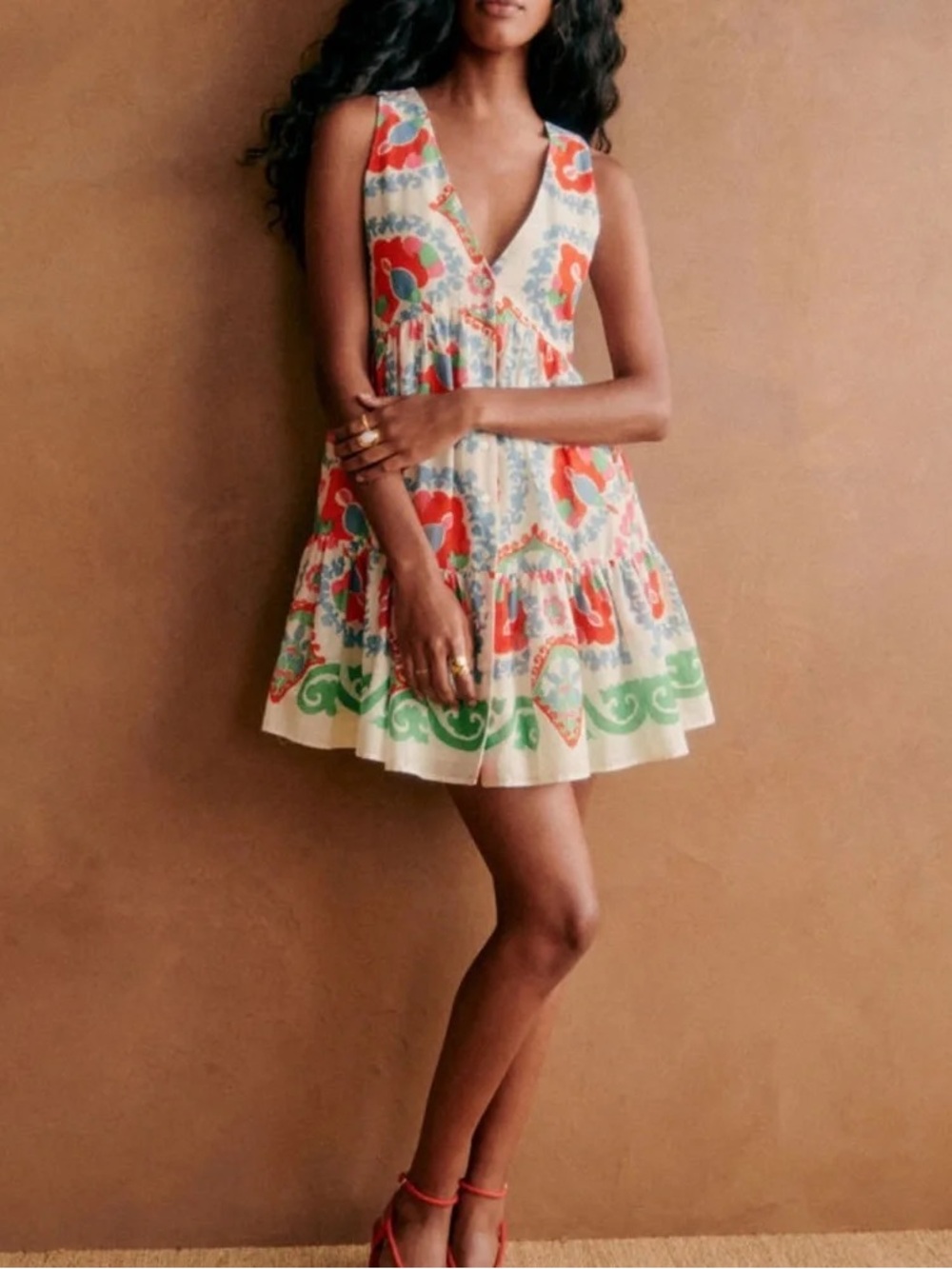 Sezane Tonya dress size 36 (NWT)